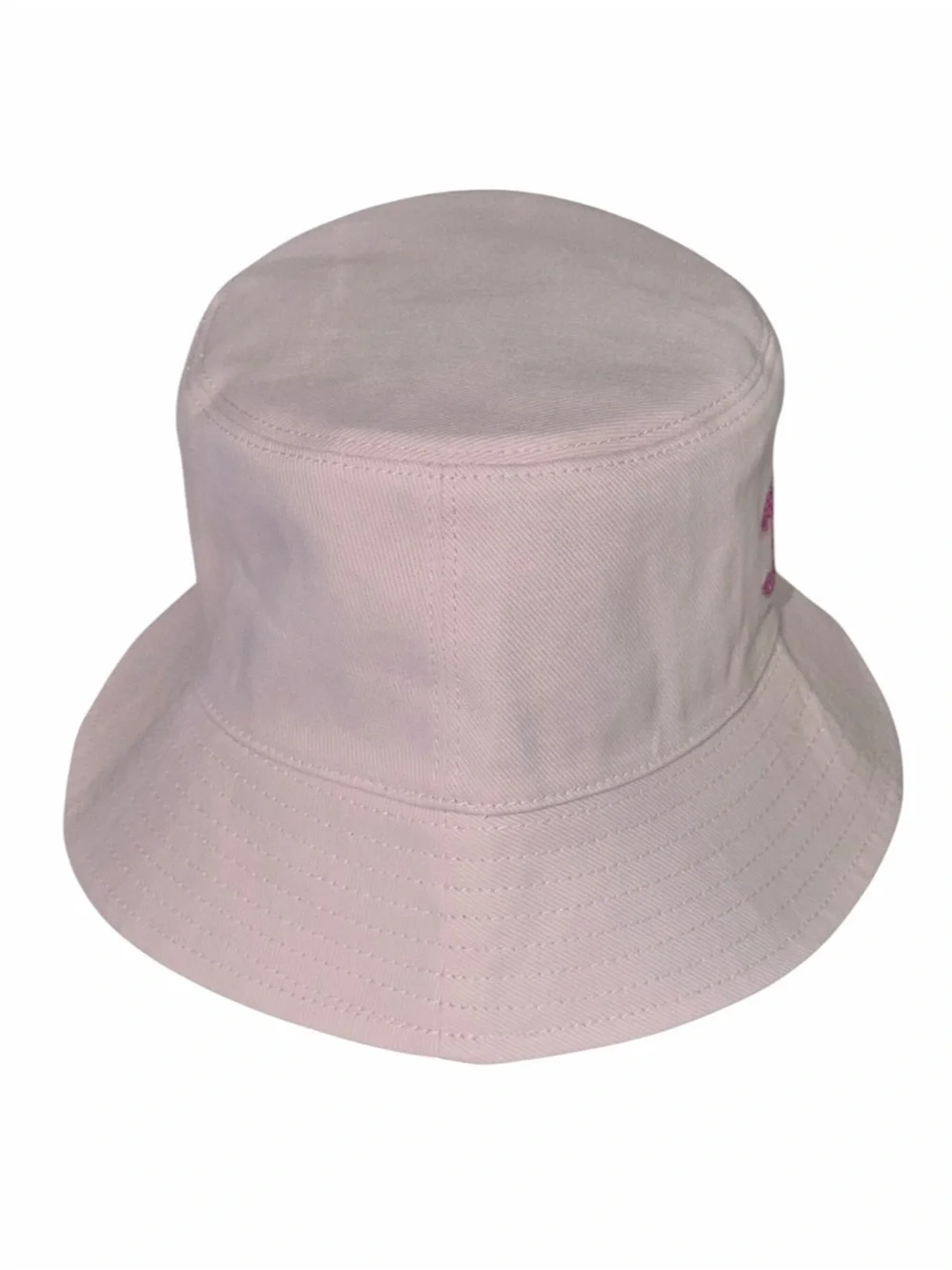Chanel Beauty GWP Pink CC Rhinestone Logo Bucket Hat